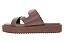 Sandália Birken Moleca Feminina Com Fivela Strass Prateada Chocolate - Imagem 5