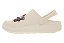 Babuche Moleca Feminino Com Detalhes Decorativos  Branco Off - Imagem 4