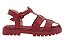 Sandalia Infantil Molekinha Com Fivela E Tiras Largas Vermelho - Imagem 2