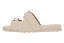 Sandalia Rasteira Infantil Molekinha Com Detalhes Dourado Branco Off - Imagem 4
