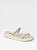 Papete Moleca Flat Tiras Com Perolas Calce Facil Creme - Imagem 1