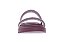 Papete Vizzano 2 Tiras Strass Calce Facil Strass Vinho - Imagem 3