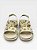 Papete Feminina Af Com Tachas E Pedrarias Off White - Imagem 2