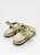 Papete Feminina Af Com Tachas E Pedrarias Off White - Imagem 3
