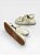 Papete Feminina Af Com Tachas E Pedrarias Off White - Imagem 4