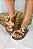 Papete Feminina Bronze com Fivela Metalizada - Imagem 2