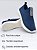 Tênis Meia Slip-On Feminino Conforto Urbano Marinho - Imagem 5