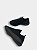 Tênis Meia Slip-On Feminino Conforto Urbano Preto/Preto - Imagem 6
