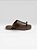 Rasteira Feminina Casual Com Detalhe Metalizado Marrom - Imagem 5