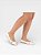 Sapatilha Feminina Moleca Com Tachas Verniz Branco Off - Imagem 2