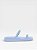 Papete Moleca Flat Tiras Com Strass Calce Facil Azul Jeans - Imagem 2