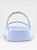 Papete Moleca Flat Tiras Com Strass Calce Facil Azul Jeans - Imagem 5