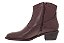 Bota Moleca Country Cano Curto Marrom Salto Bloco Cafe - Imagem 5