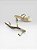 Tamanco Feminino De Salto Médio Com Pedrarias  Off White - Imagem 2