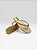Chinelo Com Bico Quadrado E Pedras Bege/Mt39 - Imagem 3