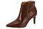 Bota Vizzano Cano Curto Com Salto Fino E Bico Fino Elegante Cafe - Imagem 3