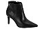 Bota Vizzano Cano Curto Com Salto Fino E Bico Fino Elegante Preto - Imagem 1