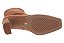 Bota Vizzano Cano Curto Caramelo Com Salto Bloco Alto E Design Minimalista Camel - Imagem 7
