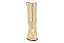 Bota Moleca Cano Médio Salto Bloco Bico Fino com Detalhe Metalizada Dourado - Imagem 4