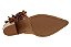 Bota Moleca Country Cano Médio Caramelo Com Franjas E Salto Bloco Camel - Imagem 7