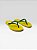 Chinelo Feminino Brasil Littz Amarelo com Bandeira - Imagem 2