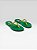 Chinelo Feminino Brasil Littz Verde Correia Strass - Imagem 3