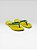 Chinelo Feminino Brasil Littz Amarelo Correia Strass - Imagem 2