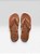 Chinelo Plataforma Feminino Com Glitter E Solado Leve Caramelo - Imagem 3