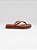 Chinelo Plataforma Feminino Com Glitter E Solado Leve Caramelo - Imagem 5