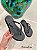 Chinelo Plataforma Feminino Com Glitter E Solado Leve Preto - Imagem 2