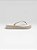 Chinelo Plataforma Feminino Com Glitter E Solado Leve Off White - Imagem 4