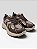 Tênis Casual Chunky Com Recortes Modernos Marron - Imagem 3
