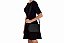 Bolsa Feminina Moleca Trasversal Com Alça Ajustavel Preto/Preto - Imagem 2