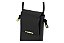 Bolsa Porta-Celular Moleca Transversal Feminina Com Tampa E Detalhes Dourados Preto - Imagem 5