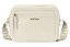 Bolsa Moleca Alça Ajustável Com Bolso Frontal Branco Off - Imagem 1
