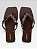 Chinelo Rasteiro Rafitthy Com Detalhes Metalizados Veneza/Bronze - Imagem 1