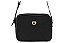 Bolsa Feminina Moleca Transversal Casual Com Design Minimalista E Logo Metalizado Preto - Imagem 1
