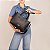 Bolsa Feminina Rafitty Com Textura Croco E Divisória Preto Indiana - Imagem 2