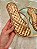 Chinelo Feminino Anatômico Com Tiras Em Strass Dourado #1 - Imagem 1