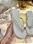 Chinelo Feminino Plataforma Com Tiras Em Strass Off White #1 - Imagem 1