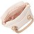 Bolsa Feminina Rafitthy Com Alça Removível Detalhes Dourados Milk/ Macchiato - Imagem 3