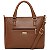 Bolsa Feminina Rafitthy Croco Estruturada Com Alça Transversal Removivel Tiramissu - Imagem 5