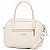 Bolsa Feminina Rafitthy Matelassê Com Bolso Frontal E Pompom Milk - Imagem 4
