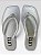 Chinelo Feminino Littz Com Strass Colorido Branco - Imagem 2