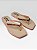 Feminino Littz Preto Com Tiras Em Pedrarias Rose/Mt07 - Imagem 1
