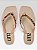 Feminino Littz Preto Com Tiras Em Pedrarias Rose/Mt07 - Imagem 5