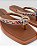 Chinelo Feminino Littz Com Strass Colorido Caramelo - Imagem 5