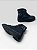 Bota Feminina Coturno Casual Com Fivela  Preto Madri - Imagem 2