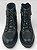 Bota Feminina Coturno Casual Com Fivela  Preto Madri - Imagem 3