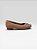 Sapatilha Usaflex Feminina Clássica Com Fivela Metalizada  Nude - Imagem 2